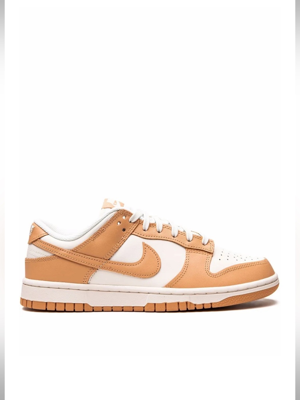 Nike Dunk Low Harvest Moon Beige & White Sneakers Women’s Size 8